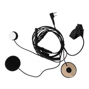 Casque ecouteur militaire PTT talkie-walkie microphone haut-parleur casque casque - Neuf