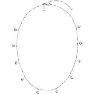 Purelei&reg; Nani Bijou Pour Femmes (Argent) &iquest; Collier Pour Femmes En Acier Inoxydable Durable &iquest; R&eacute;sistant &Agrave; L'eau &iquest; Longueur R&eacute;glable 35-40 Cm &iquest; Bijou Pour Votre Style - Neuf