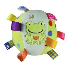 Hjlian (Grenouille) Jouet Sonore Pour Chien Peluche Clochette Balle 15 Cm - Neuf