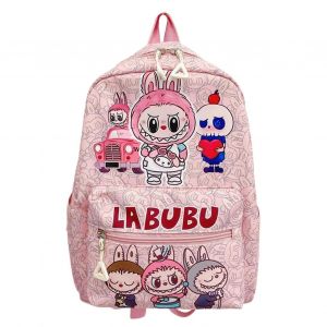 Sac A Dos Pour Enfants Labubu ¿C Cartable Princesse Leger Et Mignon Pour Tout-Petits, Cadeau De Noel Ideal Pour Garcons Et Filles - Neuf