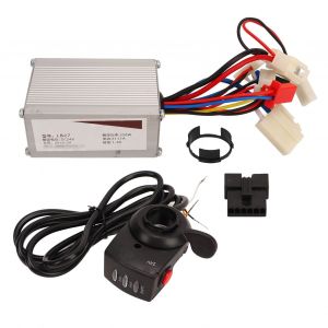 Controleur D'accelerateur Pour Velo Electrique 24 V 250 W, Kit D'accelerateur Au Pouce Pour Moteur A Courant Continu De Scooter Electrique - Neuf