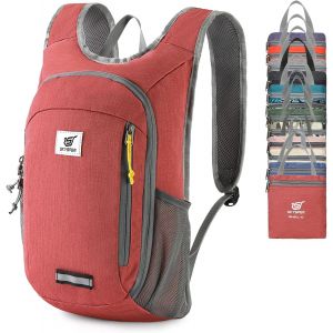 KALANKA-Sac à Dos Pliable Ultraléger 10L, Étanche Sac à dos de Voyage Sac à dos de Randonnée pour la Randonnée les Voyages en Ville Homme Femme - Neuf