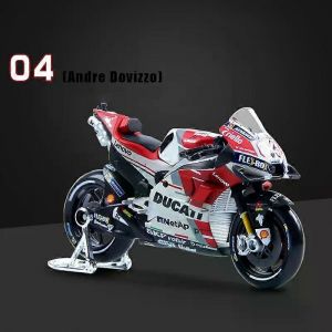 1/18 Desmosedici MotoGP 2018 Rossi 04# Modele de moto Jouet Voiture Collection Shork-Absorber Off Road Autocycle Jouet MAXP - Neuf