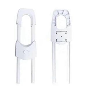 U Shape Children Home Protection Abs Plastic Safety Lock R&eacute;glable Multi-Fonction Baby Cabinet Loc - Neuf