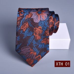 Ensemble Cravate Et Pochette En Soie Pour Homme, Idéal Pour Mariage Ou Affaires (Modèle Xth01) - Neuf