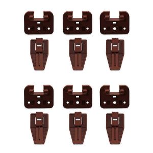 Glissières de tiroir en plastique et guides pour le montage de glissières de tiroir,A - Neuf