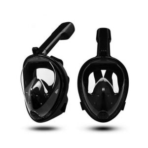 Masque de plong&eacute;e panoramique antibu&eacute;e int&eacute;gral &agrave; 180&deg; avec support GoPro - Petit/Moyen pour des aventures sous-marines confortables - Neuf
