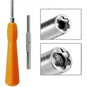 Tournevis Gamebit 4.5mm 3.8mm,Double Embout De Sécurité Pour L'ouverture Nes,Snes,N64,Gameboy,Gamecube,Virtual Boy,Sega,Consoles Nintendo,Jeu Cartrid - Neuf