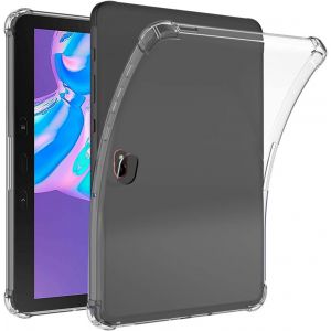 LORANKA-Coque pour Samsung Galaxy Tab Active 4 Pro/Galaxy Tab Active Pro, Housse Etui en Transparent Anti-Jaunissement Silicone TPU Souple avec Coins Renforc&eacute;s, Antichoc Coque pour Galaxy Tab Active - Neuf