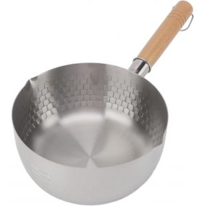 Chenquansarl-Potderamencorenmarmiteramencasseroleenacierinoxydablepotdenouillesinstantaneschauffageuniformeversementfacilepotdesoupeavecpoigneconfortablepour - Neuf