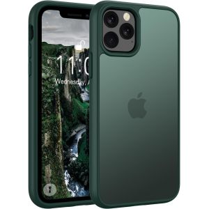 JGD-Coque Mat pour iPhone 11 Pro-5.8 Pouces,[Toucher Doux et Soyeux],&Eacute;tui Housse Translucide Dos Mat Fine pour iPhone 11 Pro Case,Anti-Chocs,Ultra Fine et antid&eacute;rapante,Anti-Rayures,Vert. - Neuf