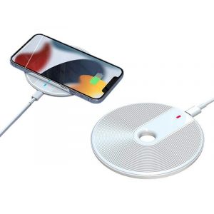 Chargeur Sans Fil Rapide 15 W - Blanc - Neuf