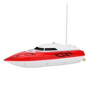 Flytec 2011-15A Mini bateau telecommande infrarouge, modele de bateau electrique de course RC, jouet - Neuf