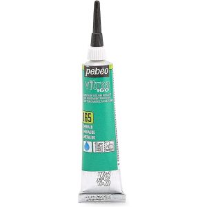 Vitrea 160 Tube De Peinture Sur Verre Relief Transparent Émeraude 20 Ml - Neuf