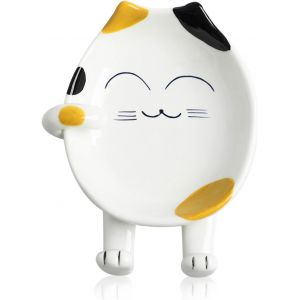 Repose Cuill&egrave;re En C&eacute;ramique Pour Couverts,Couvercle Porte-Couvercle Pour Cuisini&egrave;re,Porte-Cuill&egrave;re En C&eacute;ramique Pour Les Cuill&egrave;res,Fourchettes Ou Spatules - Neuf