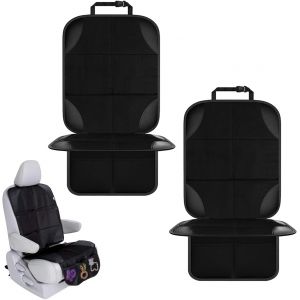 Nouvelhorizonstore-Protecteur De Si&egrave;ge De Voiture Isofix,2pcs Protege Sieges Voiture Enfant,Protection Siege Voitures,Couvre Si&egrave;ge Auto Pour Enfant,Housse Siege Voitures,Antid&eacute;rapant Protection Siege - Neuf