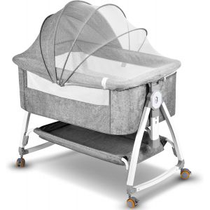 Subzonal-Lit Cododo B&eacute;b&eacute;,3-1 Berceau B&eacute;b&eacute; Cododo Altezza E Inclinazione Regolabili In 6 Posizioni, 4 Ruote Bloccabili Con Materassi Morbidi Berceau B&eacute;b&eacute; Compatibile Con Un'ampia Gamma Di Tipi Di Lett - Neuf