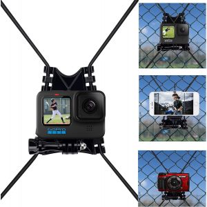 MEVRONISSHOP-Supports de montage pour cl&ocirc;ture et poteau d'arbre compatibles avec GoPro compatible avec DJI Osmo Compatible avec AKASO, t&eacute;l&eacute;phone mobile, appareils photo num&eacute;riques - Neuf