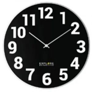 Explore Scientific Rac1003 Horloge Murale Blanc 25 Cm - Neuf