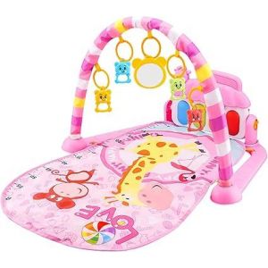 Bébé Tapis De Jeu, Tapis De Gymnastique, Baby Activité Mat Avec De La Musique Et Des Jouets Colorés, Bébé Tapis De Jeu Avec Piano, Baby Fitness Tapis De Jeu Pour Les Nouveau-Nés Garçons Et Les Filles - Neuf