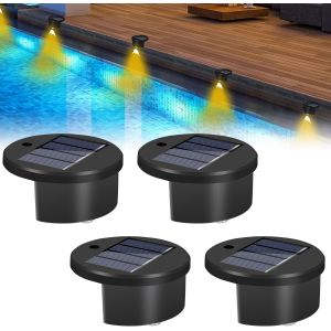 lampes solaires flottantes pour piscine,Éclairage de bassin étanche,clairage LED lampes,Accessoires de piscine,Décoration extérieure,Pour piscines enterrées et piscines enterrées.[G7] - Neuf