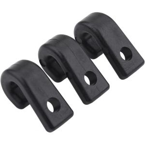 Letnerny-Crochet J 25pcs Crochets D'arrimage En Nylon Accessoires De Fixation Pour Kayak Corde Cano&euml; Canots-Crochet Pour Bache Bateau - Neuf