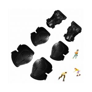 Ensemble D'&eacute;quipement De S&eacute;curit&eacute; Pour Enfants : Coudi&egrave;res, Genouill&egrave;res Et Prot&egrave;ge-Poignets Pour Le Patinage &Agrave; Roulettes, La Trottinette Et Le V&eacute;lo - Parfait Pour Les Enfants Actifs ! - Neuf