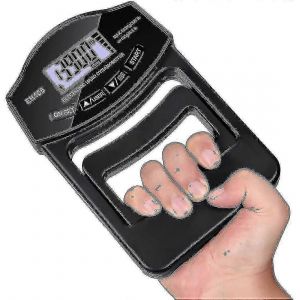 Testeur De Force De Préhension Caraele,396lbs/180kg Dynamomètre Numérique Dynamomètre De Force De Préhension Usb Lcd Écran Main - Neuf