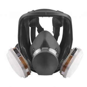 Xyong Masque Facial Complet Avec Filtre A Gaz En Coton, Respirateur De Protection Pour La Pulverisation De Peinture - Neuf