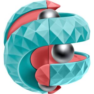 Vert - la Rotation du Cube Perle de l'Orbite de la Balle Labyrinthe à Billes Fidget Main Spinner Sensorielle Jouets Anxiété et de Stress, Soulagement du bout des doigts - Neuf