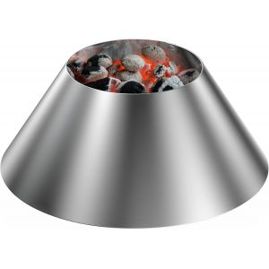 Ulteronixshop-Onlyfire Panier &agrave; Charbon pour Barbecue Weber 57 cm, Accessoires pour Barbecue &agrave; Charbon de Bois Weber Smoker 47/57/67 cm, Compatible pour Big Green Egg, Kamado Joe - Neuf