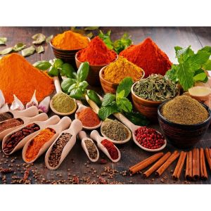 Ayuhr-Diamond Painting Artisanat Cuisine Épices Diy Diamant Peinture Condiment Point De Croix Mosaïque Puzzle 5d Complet Rond Diamant Perles De Broderie 30x40cm - Neuf