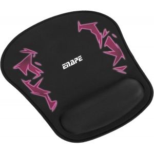 JGD-Wrist Tapis de Souris Ergonomique avec Repose-Main et Coussin en Gel, Design &eacute;l&eacute;gant pour Confort et Protection des Poignets, pour Le Bureau et Le Bureau &agrave; Domicile (Violet) - Neuf