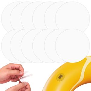YEMAESRE-Kit De Réparation Château Gonflable, 12Pcs Patch Réparation Doudoune Transparente Pour Tente En Tpu, Kit De Réparation Pour Matelas Gonflable Pour Piscine En Toile Et Lit Gonflable (Blanc) - Neuf