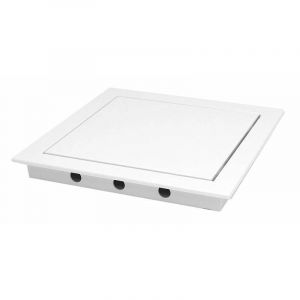 Trappe de visite , mat&eacute;riau ABS, 40x40 cm, blanc - Neuf