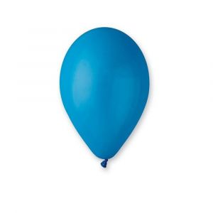 10 BALLONS LATEX BIO 33CM BLEU MOYEN - Neuf
