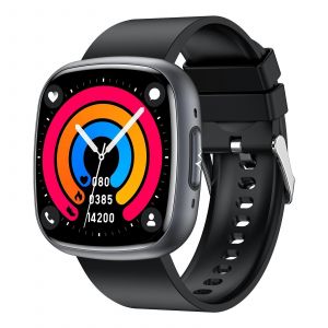 Montre Connectée Écran Ips Ecg Étanche Bluetooth Autonomie Longue Durée Noir Yonis - Neuf
