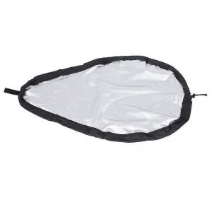 Housse De Cockpit De Canoë De Kayak - Noir (M) | Ajustement De L'accessoire De Protection De Blocage - Neuf
