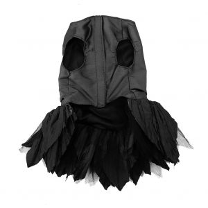 Hjlian Jolie Robe De Mariee Pour Chien, Tenue De Soiree, 2 Couleurs (Noir, Taille M) - Neuf