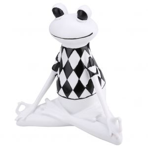 Decoration de grenouille de yoga de style nordique, mignonne et ludique, pour la maison, le bureau ou la boutique (7116u-02) - Neuf