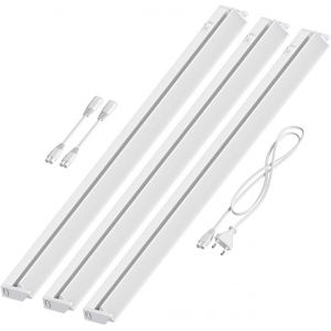 Ledscom.De Lampe Led Sous Châssis Liwo 58cm, Orientable, 1080lm Chacune, Blanc 2er Set - Neuf
