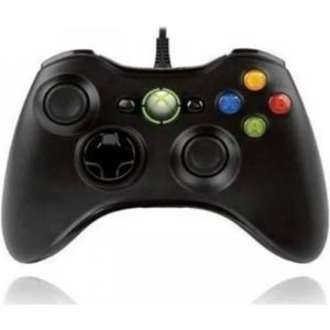 Manette Filaire - Xbox 360 - Contr&ocirc;leur De Jeu - Noir - Compatible Pc - Pr&eacute;cision Et Confort - Neuf