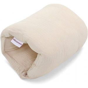 Mini pillows for Breastfeeding Breastfeeding Pillows for travel in different models,Model: Beige Chiffon - Neuf