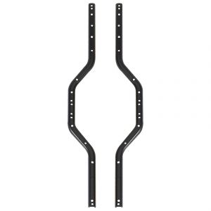 Rail de ch&acirc;ssis de ch&acirc;ssis lat&eacute;ral de cadre de poutre m&eacute;tallique pour Axial SCX24 90081 AXI00001 1/24 RC Crawler Car Upgrade Pi&egrave;ces Accessoires - Neuf