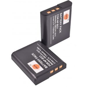 2-Pack Rechange Batterie Compatible pour Sony NP-BG1 DSC-H3 DSC-H7 DSC-H9 DSC-H10 DSC-H20 DSC-H50 DSC-H55 DSC-H70 DSC-H90 DSC-HX5V DSC-HX7V DSC-HX9V DSC-HX10V - Neuf