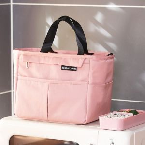 Boîte à lunch rose, sac à lunch isotherme, mini sac à lunch isotherme et étanche, sac à lunch isotherme portable, sac à lunch - Neuf