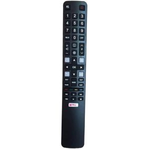 Remplacement Telecommande Tcl Thomson Rc802N Pour Télécommande Tcl Android Tv Pour Thomson Tcl Smart Tv 4K Uhd Tv 32Es560 32Es580 40Es560 43Ep640 Pour Telecommande Tcl Arc802N Rc802N - Neuf