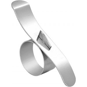 Mevronisshop-Plucheur D'oranges En Acier Inoxydable, 25 Mm, Couteau &Agrave; &Eacute;plucher Les Agrumes, Dissolvant Pour Accessoires De Cuisine, Outil De Cuisine - Neuf