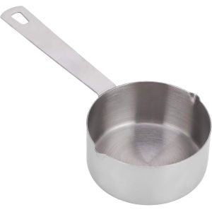 Cuill&egrave;res &Agrave; Mesurer En Acier Inoxydable Cuill&egrave;re &Agrave; Soupe De Cuisine De Qualit&eacute; Sup&eacute;rieure Avec Balance Pour Mesurer Les Ingr&eacute;dients Secs Et Liquides Ustensile Cuisine Et P&acirc;tisserie(80ml (1/3cup)) - Neuf