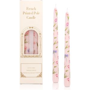 Bougies de d&icirc;ner,25 cm,bougies d&eacute;coratives pour la maison,dur&eacute;e de combustion de 6 heures,ne goutte pas,longue dur&eacute;e,non parfum&eacute;e,pour le th&eacute; de l'apr&egrave;s-midi,d&eacute;coration de table,d&eacute;coration de.[Q74] - Neuf